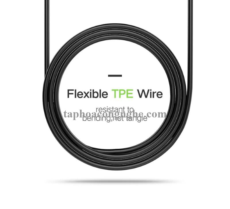 Ugreen 30173 0.5M màu Đen Thiết bị chuyển đổi USB 2.0 sang type-C và micro USB US142 30030173